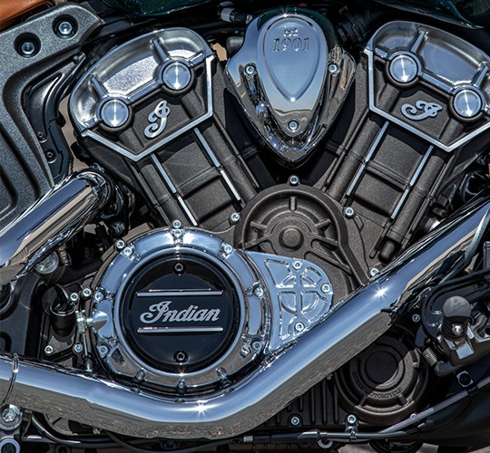 95 PS V-Twin-Motor