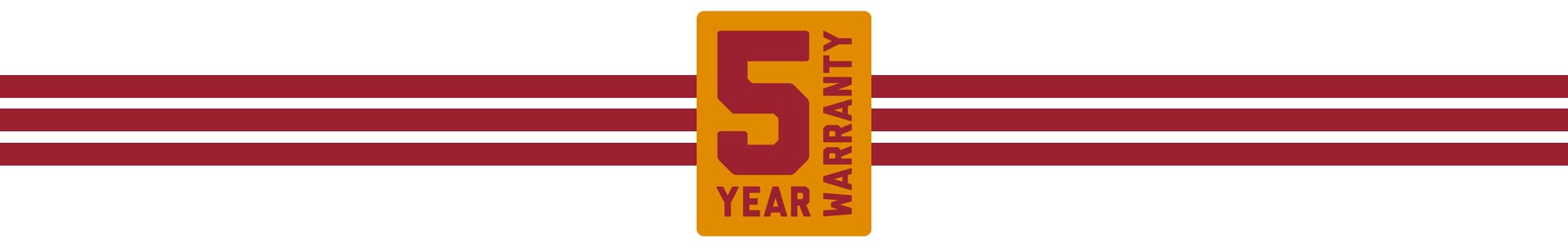 5 Jahre Garantie