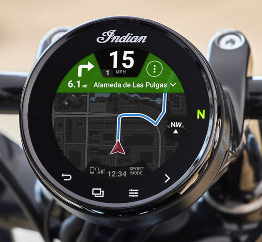 4" Ride Command ekran osjetljiv na dodir